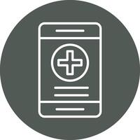 Online Health Insurance Vector Icon