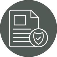 Approved Document Vector Icon