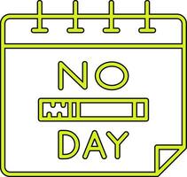 No Tobacco Day Vector Icon