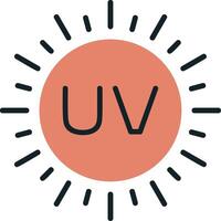 Ultravoilet Vector Icon