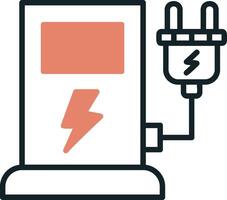 Charging Station Vector Icon