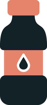Water Bottle Vector Icon