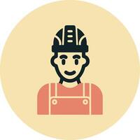 Factory Worker Vector Icon