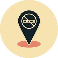 No Smoking Place Vector Icon