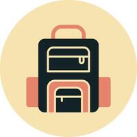 Backpack Vector Icon