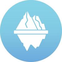 Iceberg Vector Icon