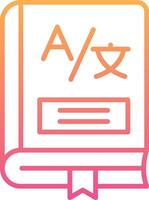Dictionary Vector Icon