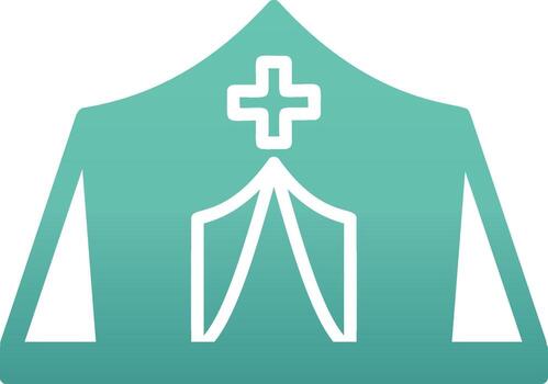 glifo degradado vector