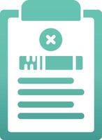 Glyph Gradient Vector