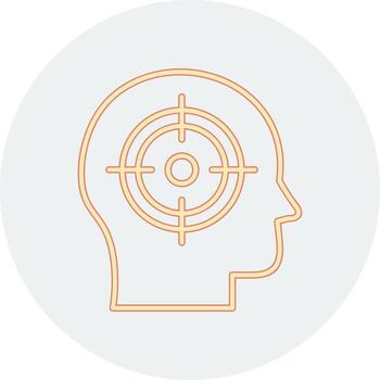 icono de vector de destino