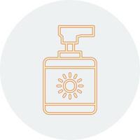 Sunblock Vector Icon