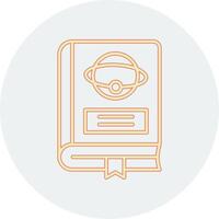 Astronomy Book Vector Icon