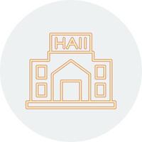 City Hall Vector Icon