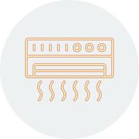 climatización vector icono