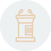Lectern Vector Icon