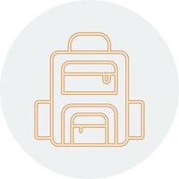 Backpack Vector Icon