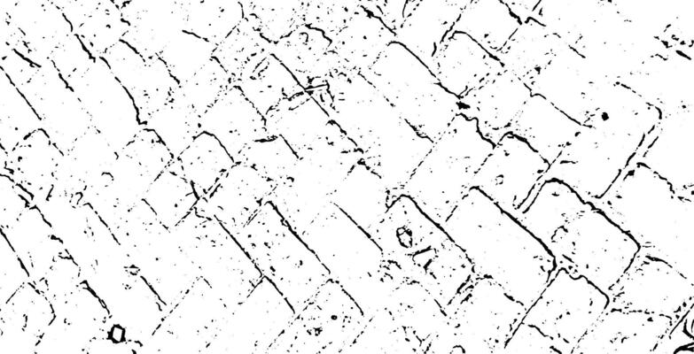 a black and white drawing of a brick wall, a set of four different brick walls, four different types of brick paving stones, vintage brick wall vector,