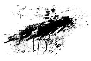 negro tinta manchas en blanco antecedentes vector, negro tinta salpicar en blanco fondo, grunge cepillo golpes vector ilustración, un negro y blanco dibujo de un pintar salpicar