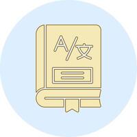 Dictionary Vector Icon