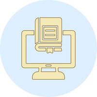 Online Library Vector Icon