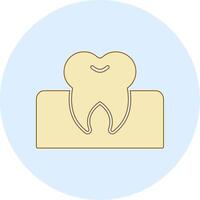 molar vector icono