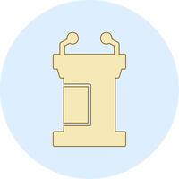 Podium Vector Icon