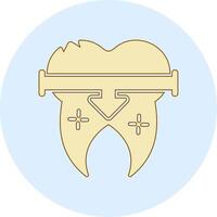 dental vector icono