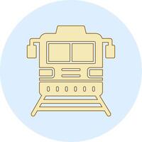 icono de vector de tren