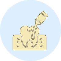 Root Canal Vector Icon