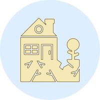 Earthquake Vector Icon