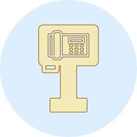 Public Phone Vector Icon