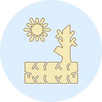 Drought Vector Icon