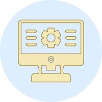 Monitor Vector Icon