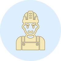 Factory Worker Vector Icon