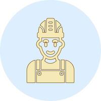 Factory Worker Vector Icon