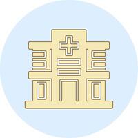 glyph outline circle vector