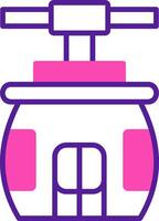 Cableway Vector Icon