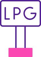 Liquefied Petroleum Gas Vector Icon