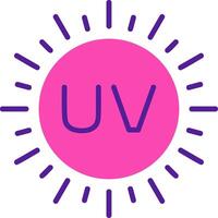 Ultravoilet Vector Icon