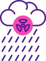 Acid Rain Vector Icon