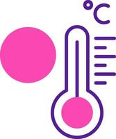 High Temperature Vector Icon