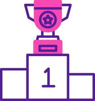 Winner Podium Vector Icon