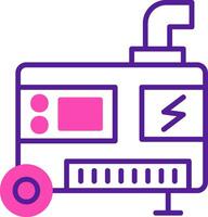 Electric Generator Vector Icon