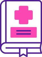 Medical Book Vector Icon