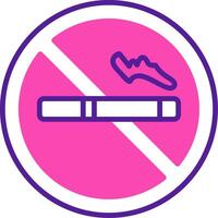 No Smoking Vector Icon