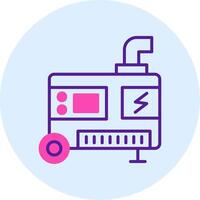 Electric Generator Vector Icon