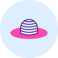 Sun Hat Vector Icon