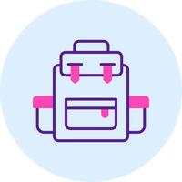 Backpack Vector Icon