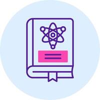 Physics Book Vector Icon