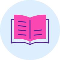 Biology Book Vector Icon